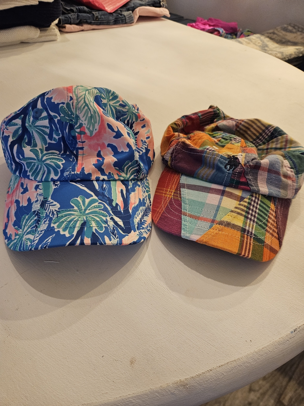 Beachy Ball Caps, Lilly Pulitzer and Ralph Lauren